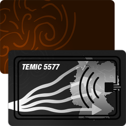 RFID Chipkarte mit TEMIC 5577 Chip