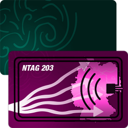 RFID Chipkarte mit NTAG 203 Chip