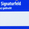 Signaturfeld